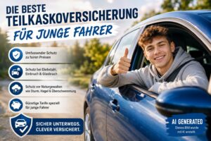 Bild zu Beste Teilkaskoversicherung für junge Fahrer